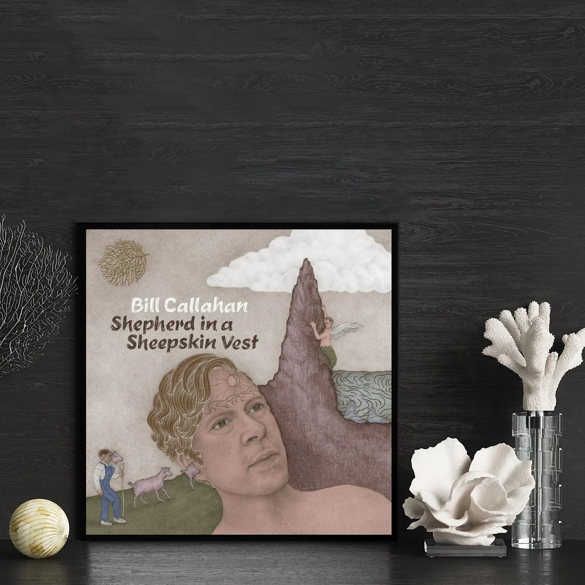 Bill Callahan Shepherd In A Sheepskin Vest Music Album Poster Canvas Art Print Home Decor Wall Painting ( No Frame )