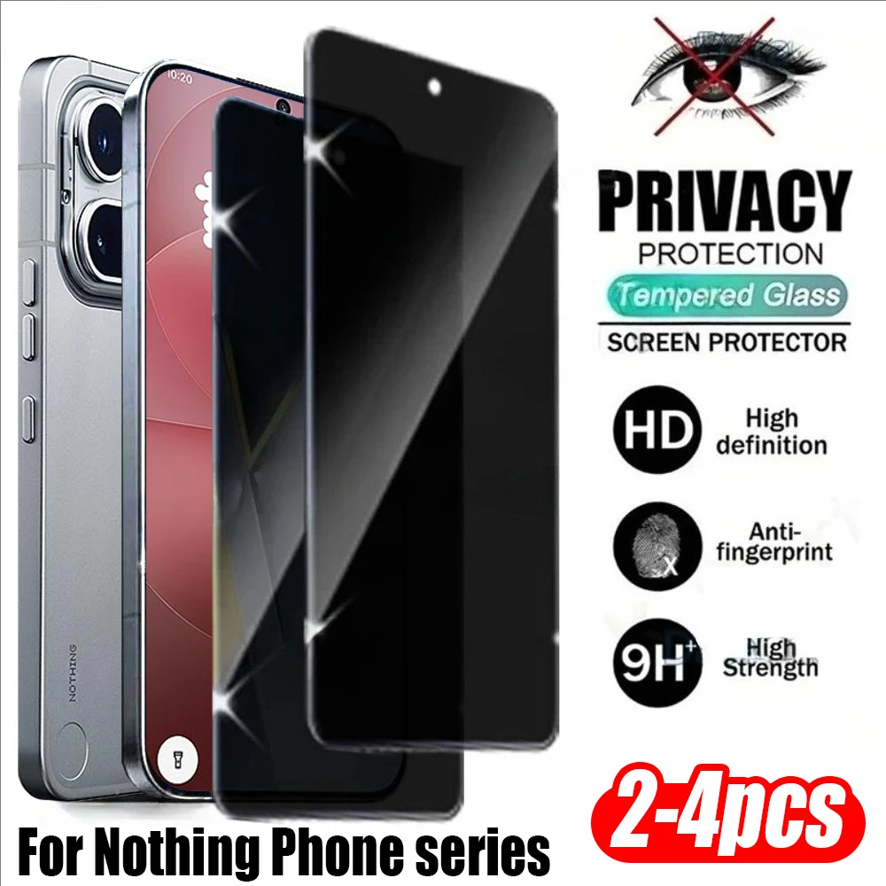 

2-4 шт. Защитная пленка для экрана Nothing Phone 4a Pro, антишпионское стекло для Nothing Phone (3) (3a) Lite 3a Pro (2a) Plus