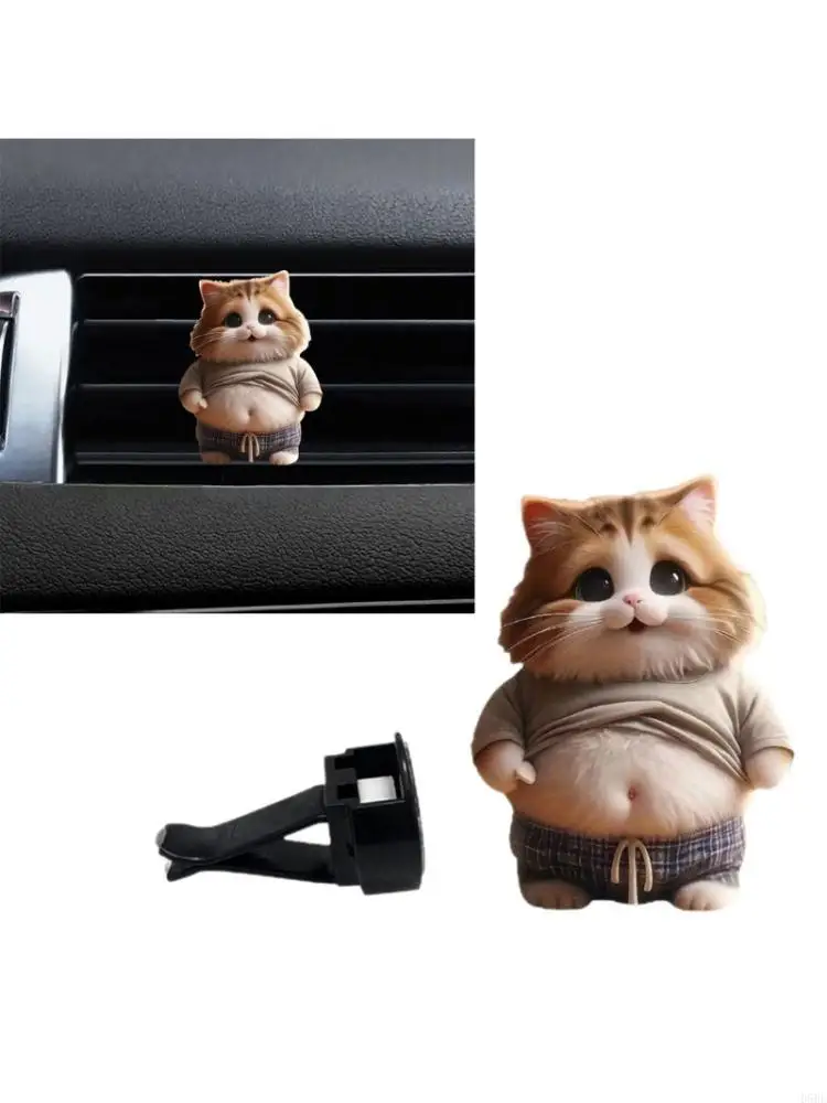 D5BE Animal Air Vent Clip Air Freshener Outlet Clip Car Air Conditioning Clip Charm Car Interior Decorations