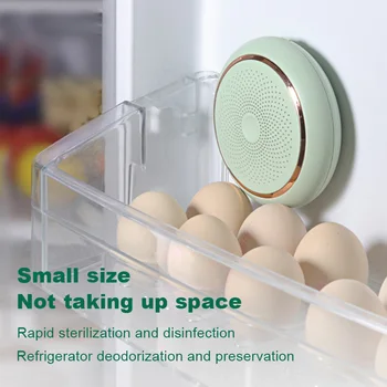 냉장고 냄새 제거기, 휴대용 USB 충전 오존 발생기, 주방, 자동차, 애완 동물 살균, 공기 청정기 