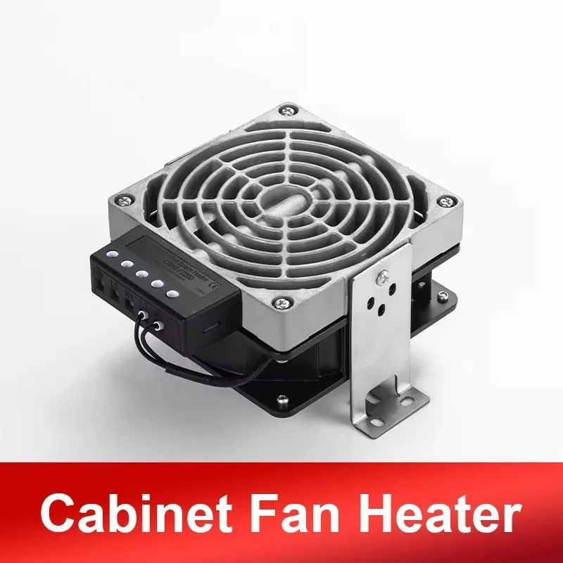 800W High Power Aluminum Cabinet Heater Dehumidifier Thermostat Anti Condensation Heating System Electrical Enclosure 220V A