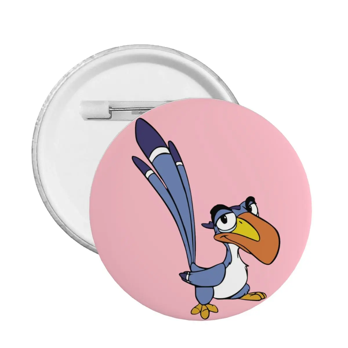Personalizado el Rey León Zazu Pins insignias sombreros Pinback botones broche regalo de novia