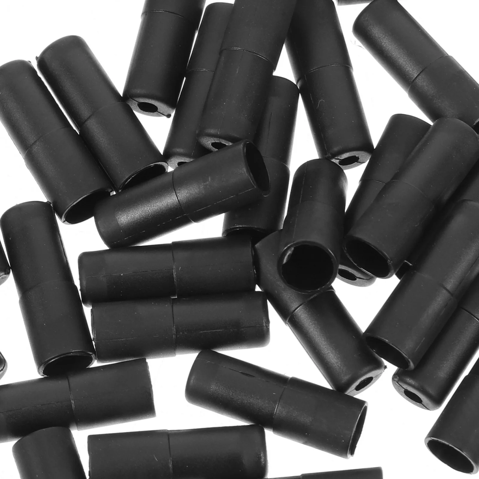 

1 set 1 Set Bike Cable End Caps Plastic Brake Cable Crimps For Mountain Road Bicycle Durable Rust-Resistant Wire Protector