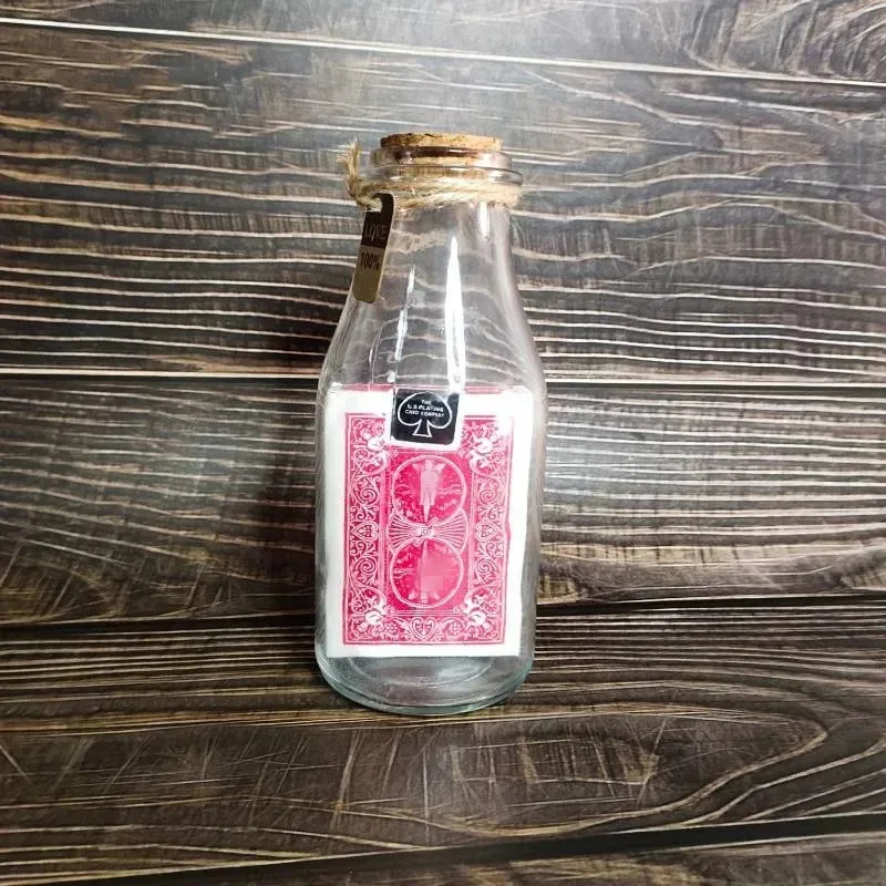 

Колода в бутылке, карты, фокус крупным планом, волшебный трюк, реквизит для фокусников, аксессуар, легко сделать, уникальный потенциальный подарок, праздничная игрушка