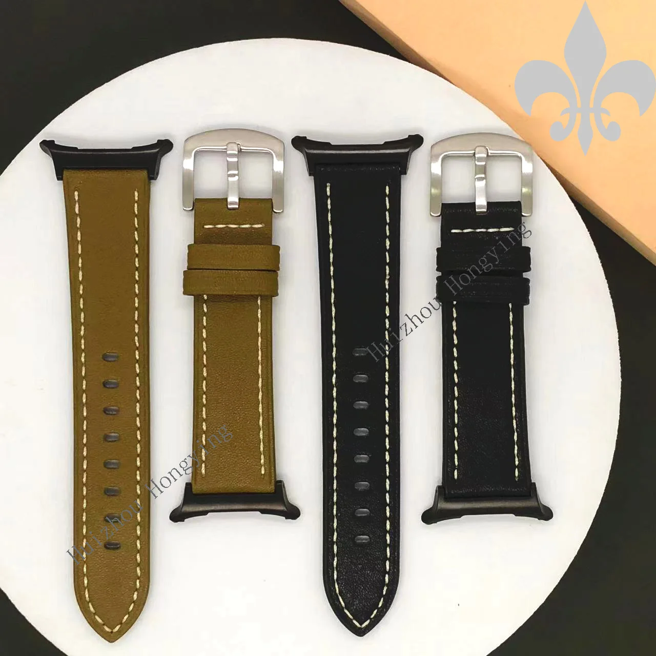 سوار كلاسيكي كلاسيكي ناعم لساعة سامسونج جالاكسي الترا 47 ملم إكسسوارات ساعات PU أساور معصم رياضية للرجال والنساء #1