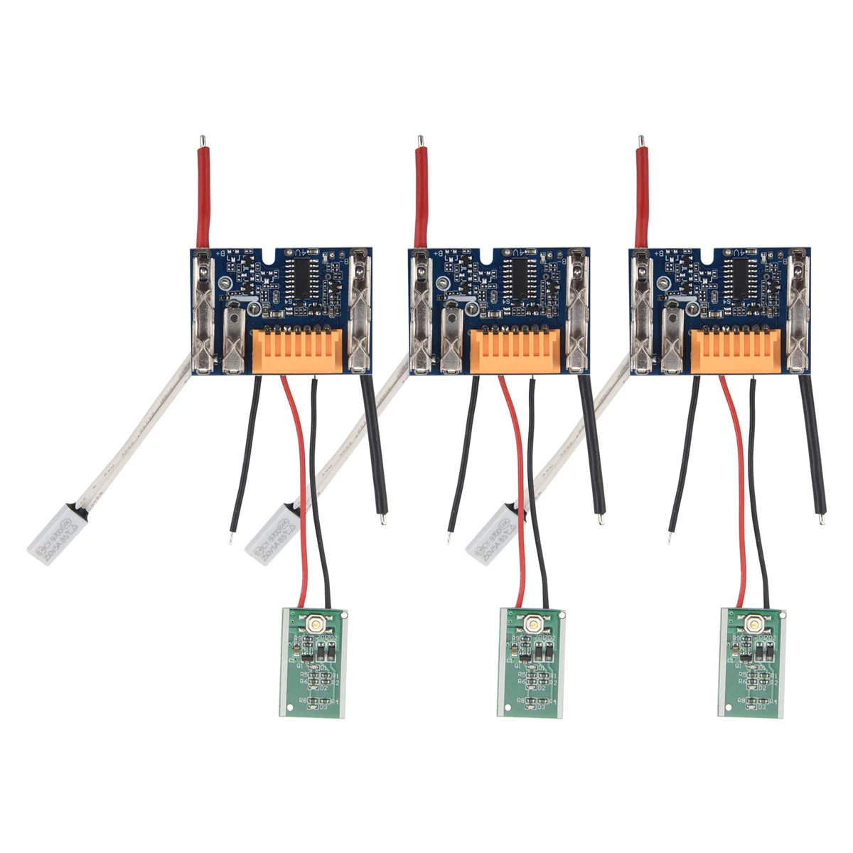 Li-íon bateria PCB carregamento proteção placa de circuito para Makita, BL1830, 18V, 1.5Ah, 3Ah, 6Ah, 9Ah, BL1815, BL1845, BL1860, 3pcs