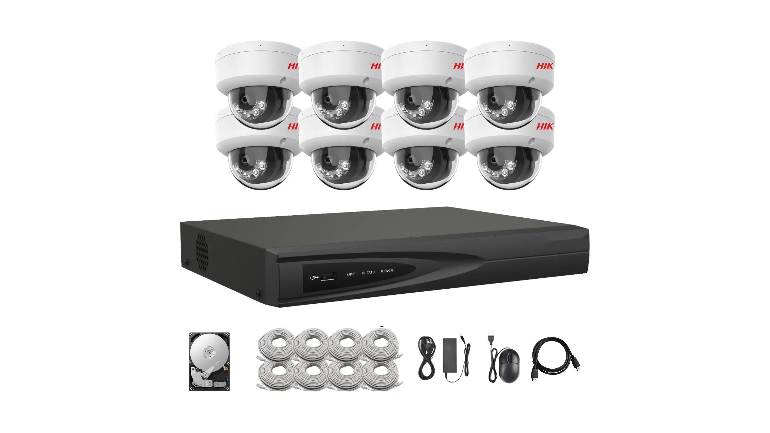 

All For PoE Camera Kit Dome DS-7616NI-Q2/16P DS-2CD1153G2-LIU 5MP Camera 8ch 16ch NVR Surveillance Cctv Camera System