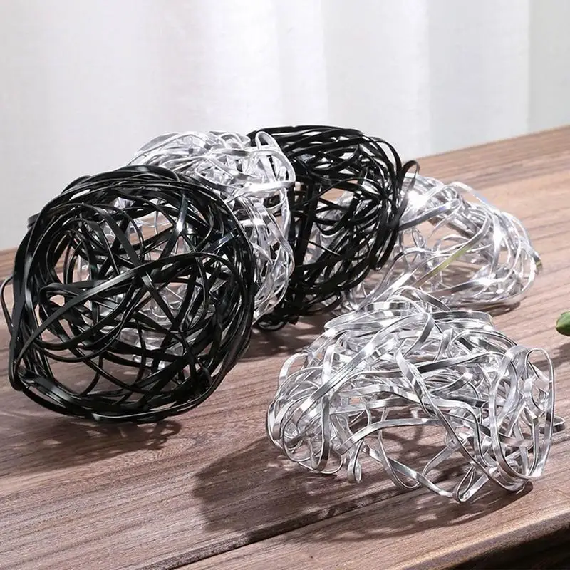 5m DIY Flower Arrangement Holder Floral Cage Flower Twistable Floral Frog Wire Ball Flower Vase Aluminum Alloy Arrangement