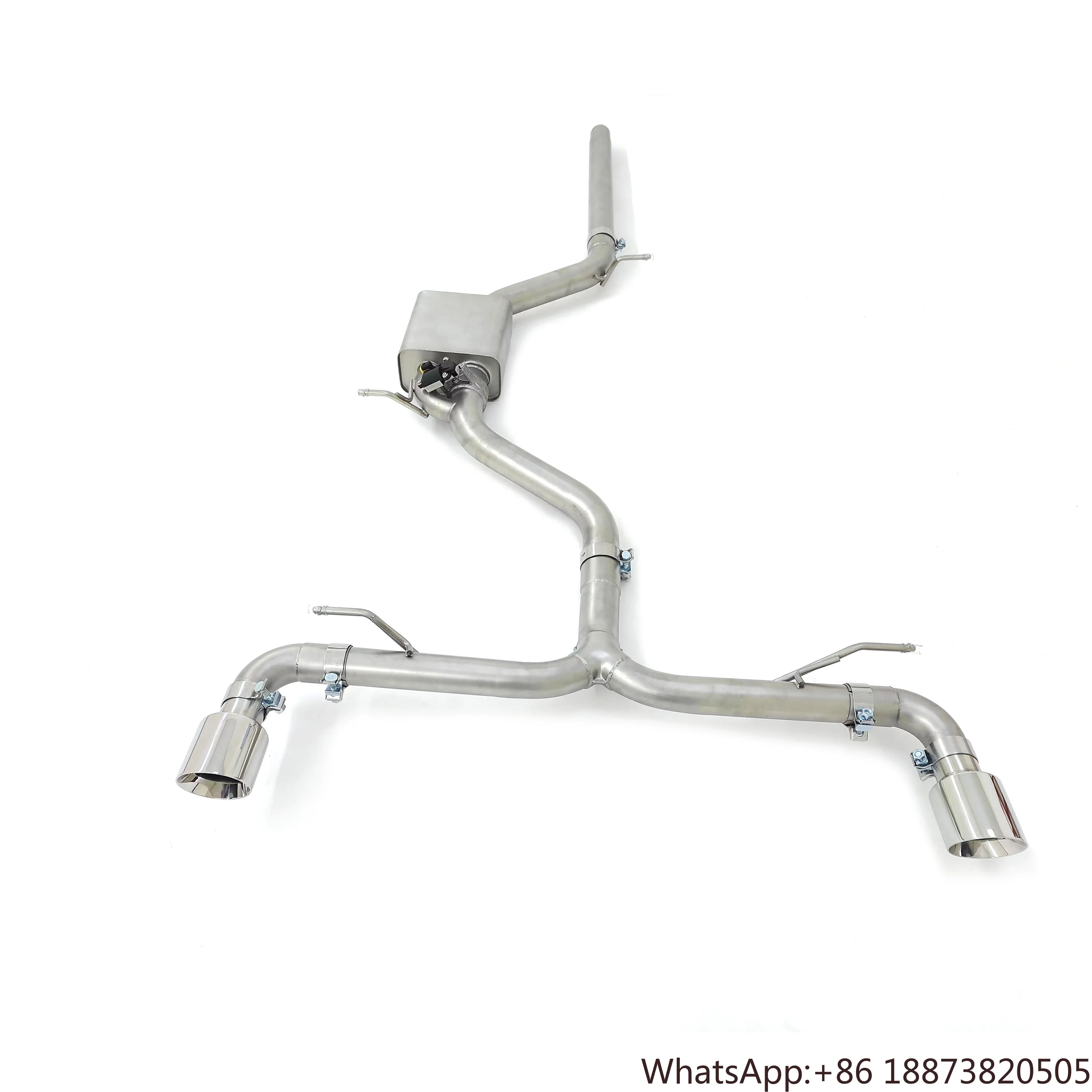 

Высококачественная выхлопная система Valvetronic Catback из нержавеющей стали 304 для Volkswagen Golf 7 GTI/MK7 2,0, глушитель