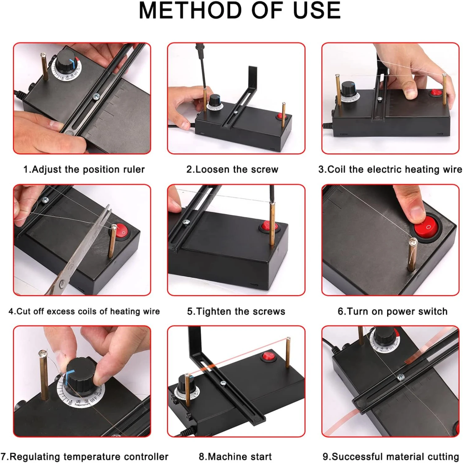 Efficient and precise hot ribbon cutter machine - Perfect crafting tool for DIY projects, ideal for creating flawless cuts on cr