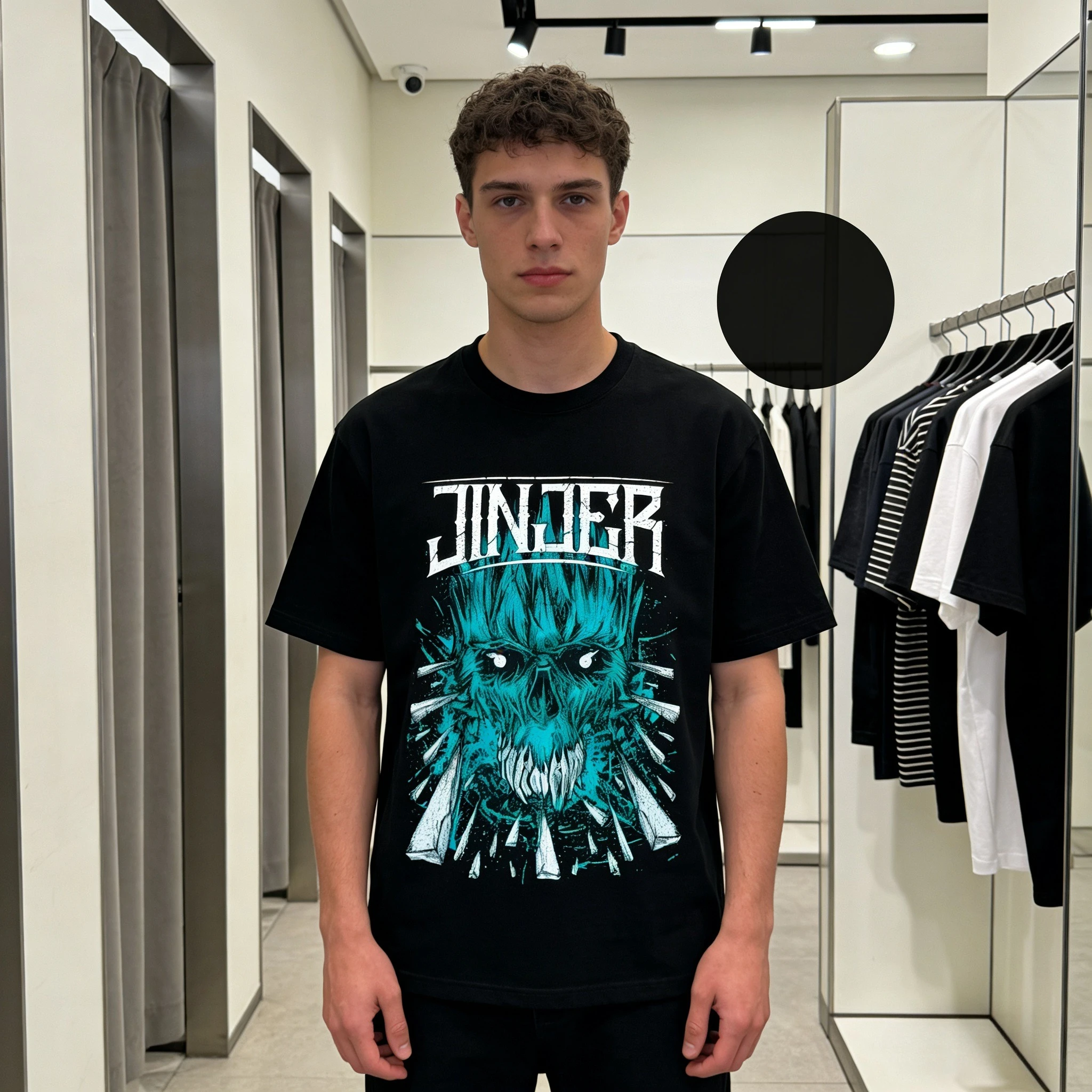 

Jinjer T-Shirt Metal Music Shirt Pisces King Of Everything Album Tatiana Shmayluk - Jinjer Merch Unisex Rocker Clothing