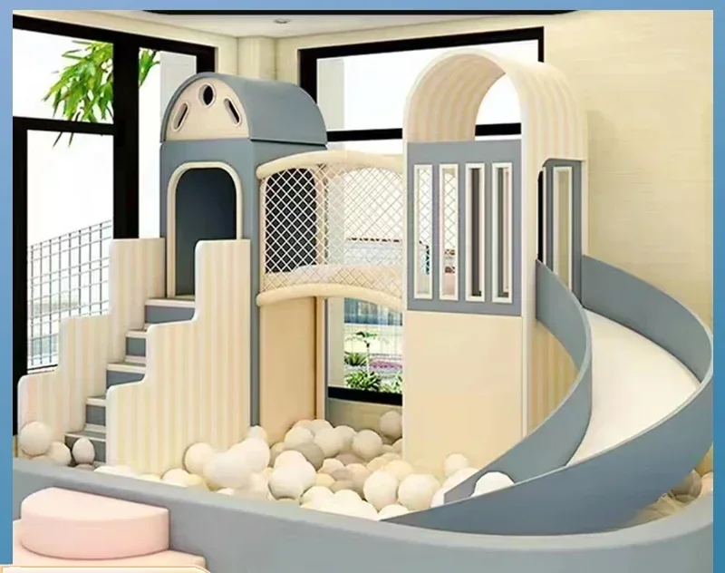 Naughty Castle Paradise Indoor Large And Small Playground Equipment Early Education Kindergarten Sales Department Are