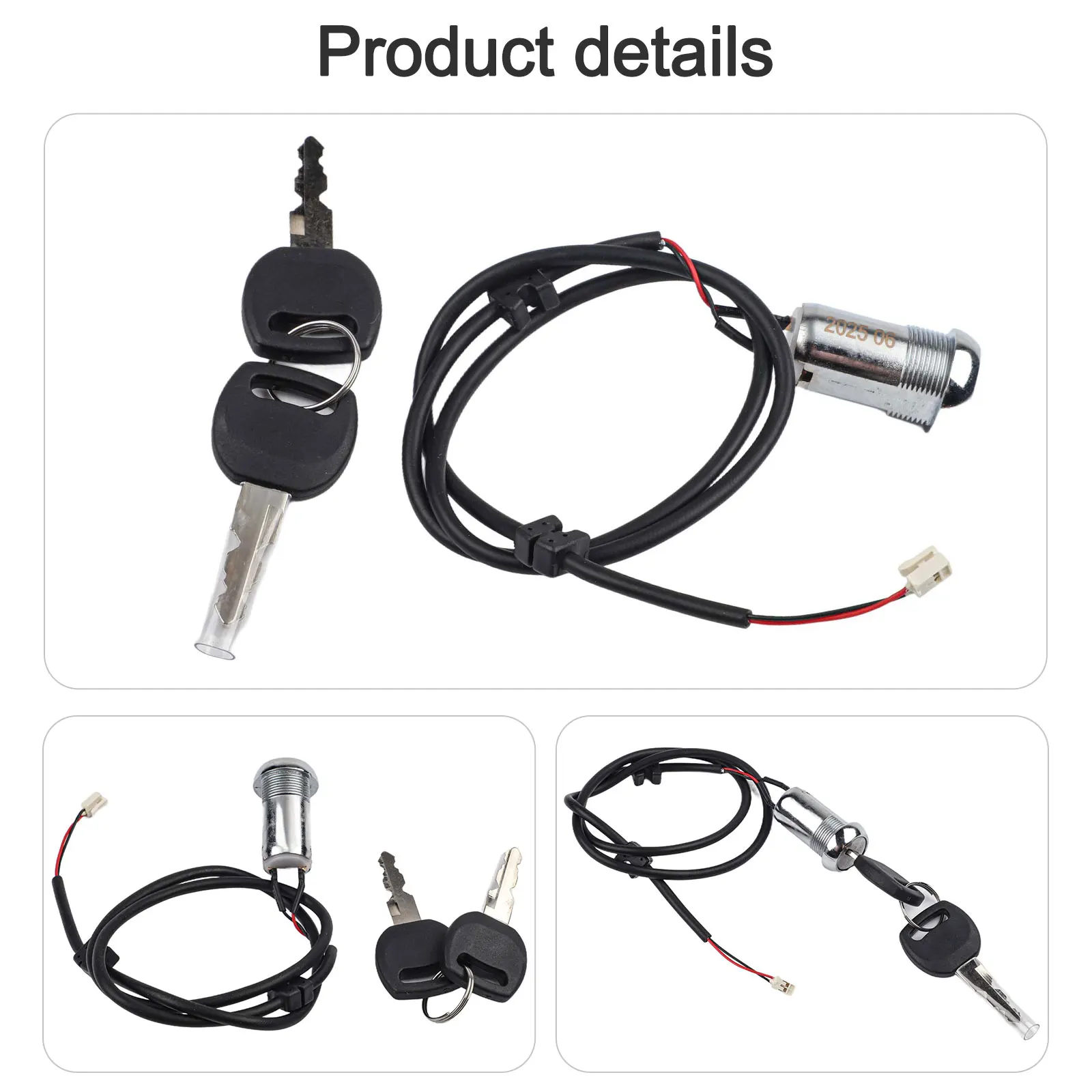 

Electric Lock For KuKirin G4 Scooter With 2 Keys Theft Protection Weather Resistant Secure Upgrade Convenient Scooter Security