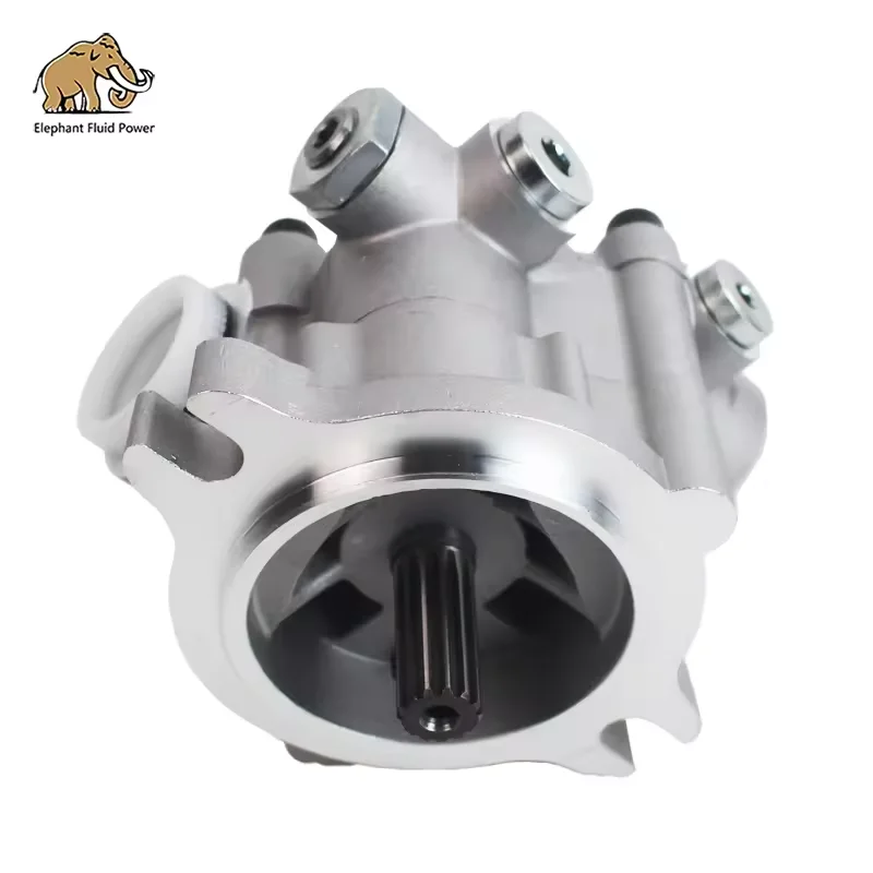 Qc Passed Hyardulic Gear Pump Pilot Pump (B) K3V112 For SK135 Main Pump