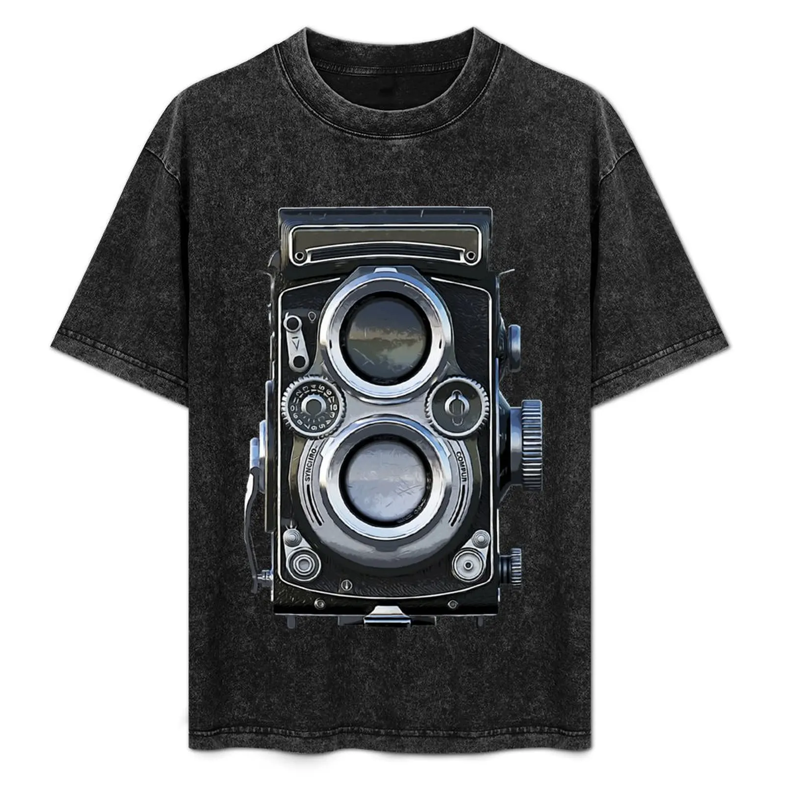 Retro Twin Lens Lomography T-Shirt