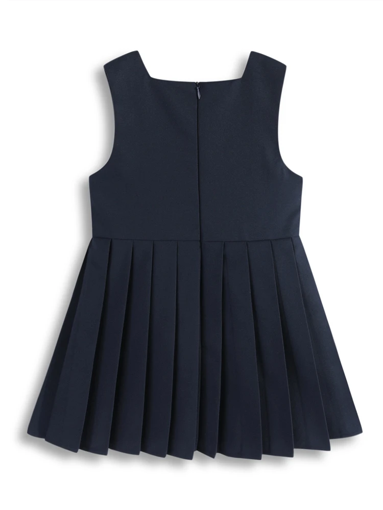 cute strawberry graphics girls dresses summer 2026 new kids Sleeveless skirt vacation casual princess dress child pleated dress