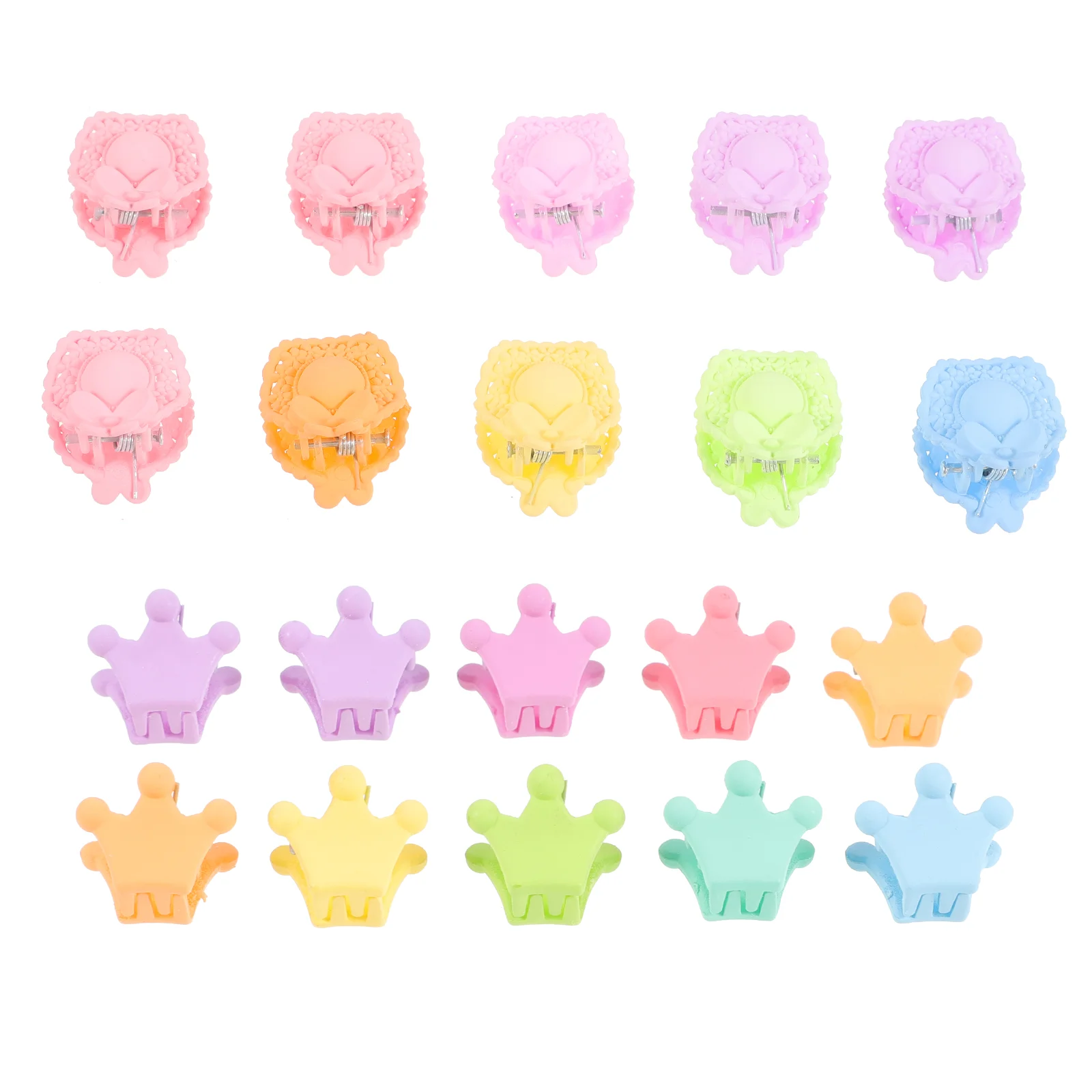 

20 Pcs Mini Claw Clip Kids Hair Clips for Girls Bangs Toddler Hat Accessories Small