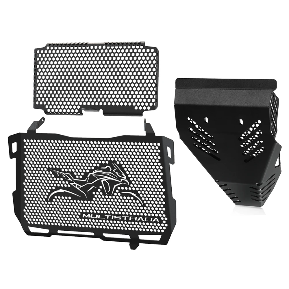 

For Ducati Multistrada 1260 S D Air 2018-2019-2020 Motorcycle Accessories Radiator Guard Grille Engine Skid Plate Cooler Cover