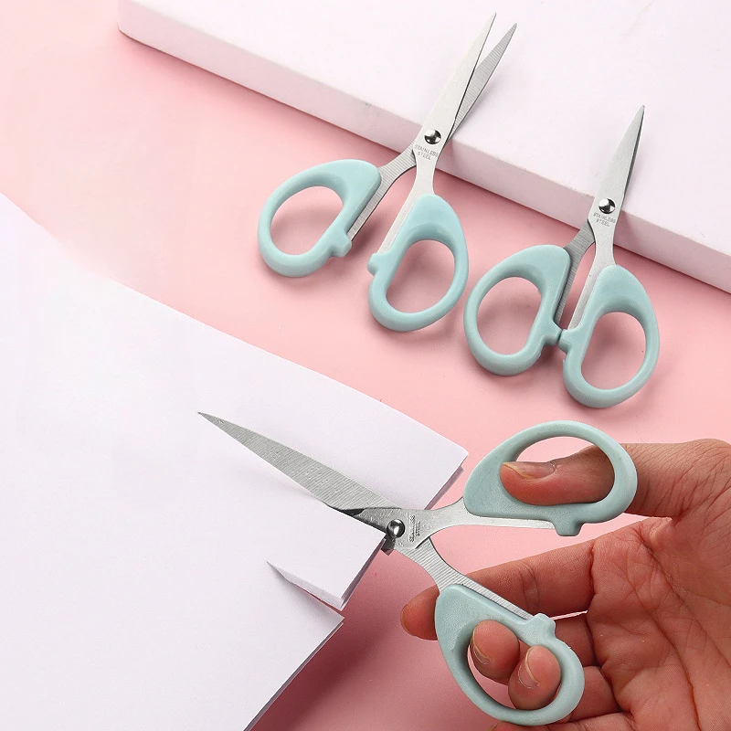 Stainless Steel Multi-purpose Office and Household Scissors Student DIY Hand Scissors Children's Safety Scissors