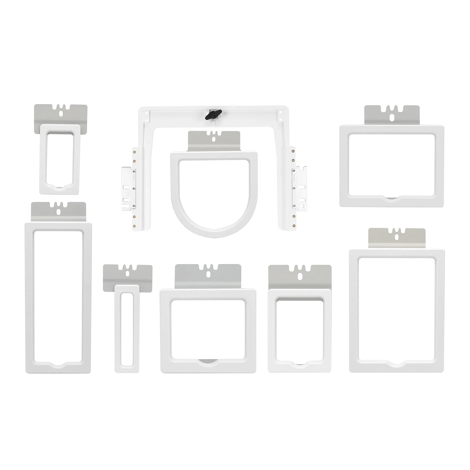 SINSIM ERED PB1201 PD1201 PA PB PC Machine Magnetic Mighty Hoop Multi-Frame Embroidery Kit for Shirt Pockets, Sleeves, Socks