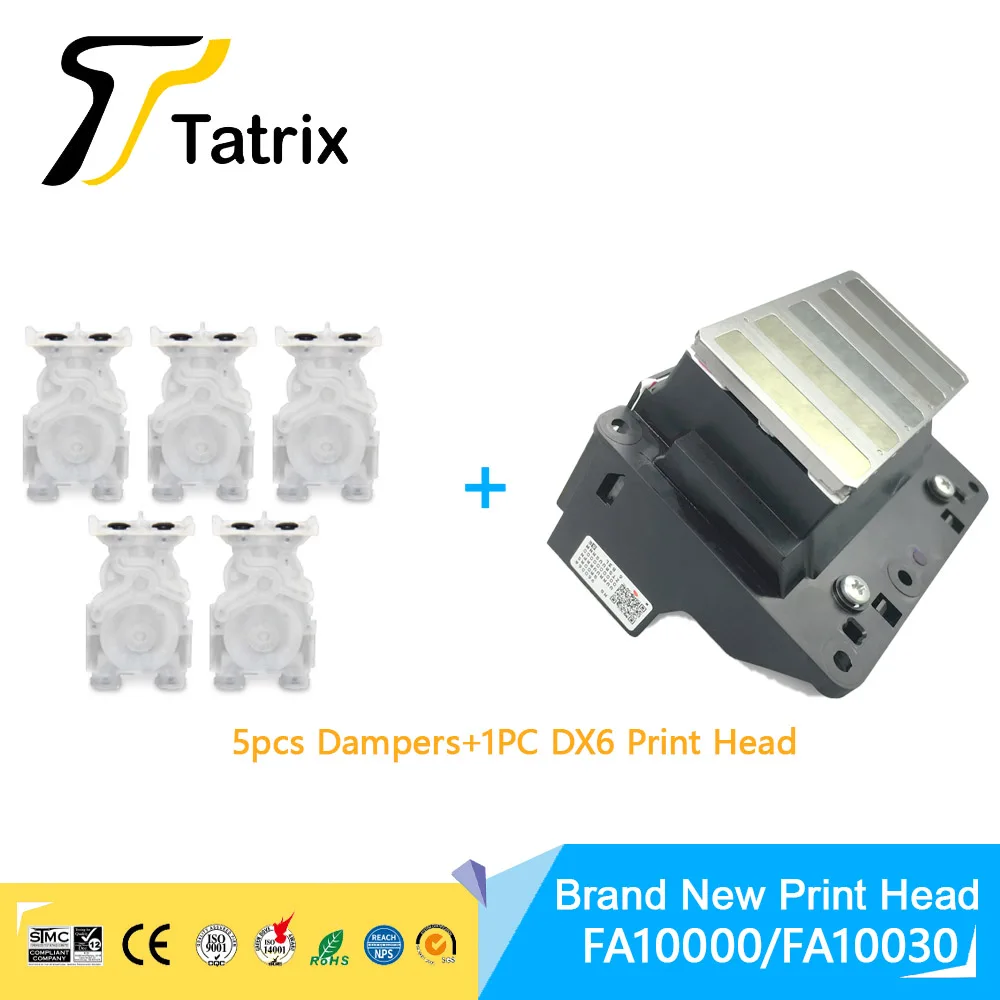 

Печатающая головка Tatrix для DX6 FA10000 FA10030, для принтера Epson SureColor T3270, T5270, T7270, T3000, T3070, T5070, T3200, T5200, T7200, T3280