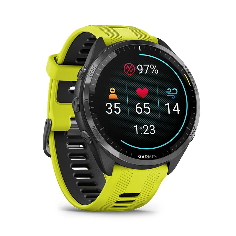 Garmin-Forerunner965 الترياتلون ساعة رياضية ، نظام تحديد المواقع ، الجري ، ماراثون ، ركوب الخيل ، السباحة ، في الهواء الطلق #4