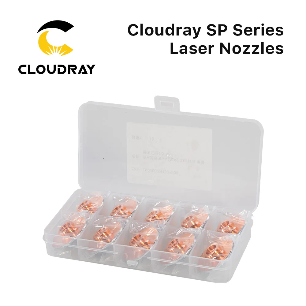 Cloudray Laser Cutting Nozzle  D28 H15 M11 SP28-BOOST-15-S Caliber 2.0~6 Single Nozzle for 1064nm Fiber Cutting Machine