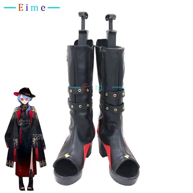 

NewHoshimachi Suisei Cosplay Shoes Vtuber Cosplay Props Halloween Carnival Boots PU Shoes Custom Made2025