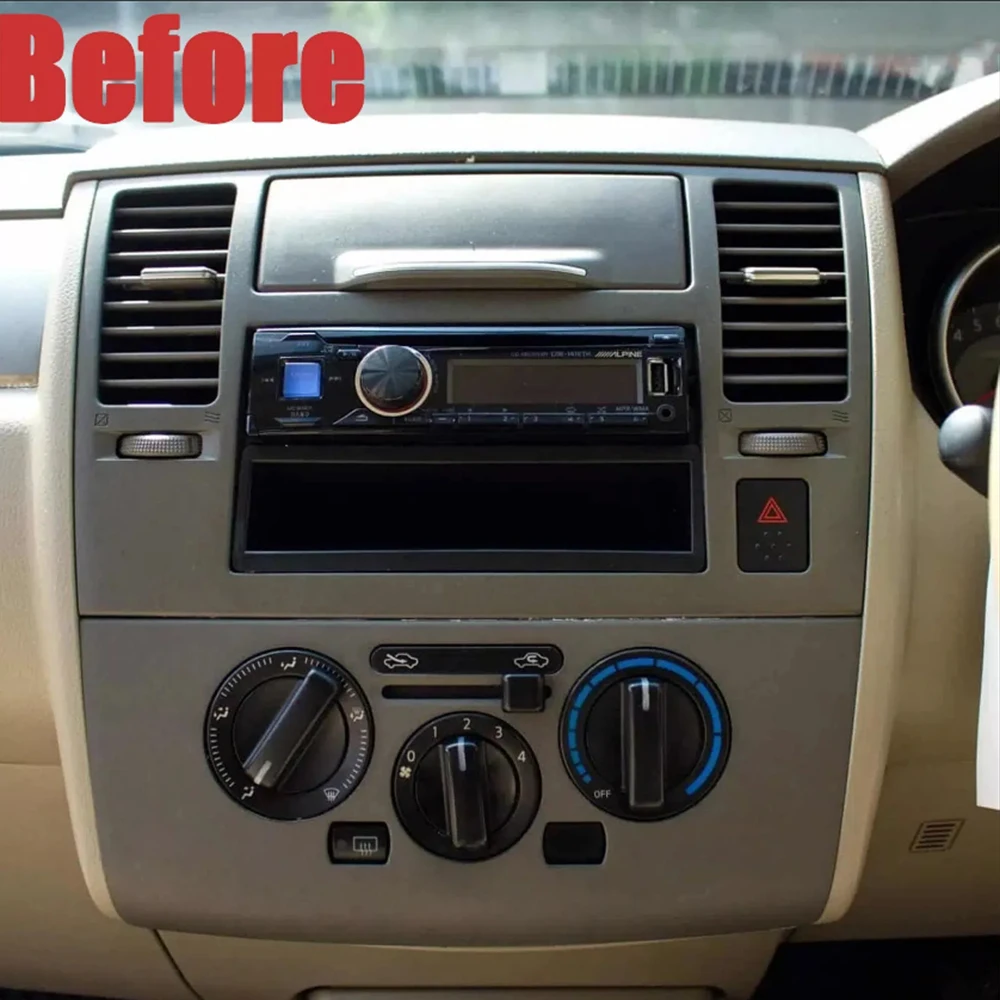 نظام تحديد المواقع 7 "4 + 64 جيجابايت لنيسان تيدا 2006-2013 راديو السيارة عجلة القيادة التحكم جوجل خريطة ستيريو واي فاي عكس صورة 2DIN BT