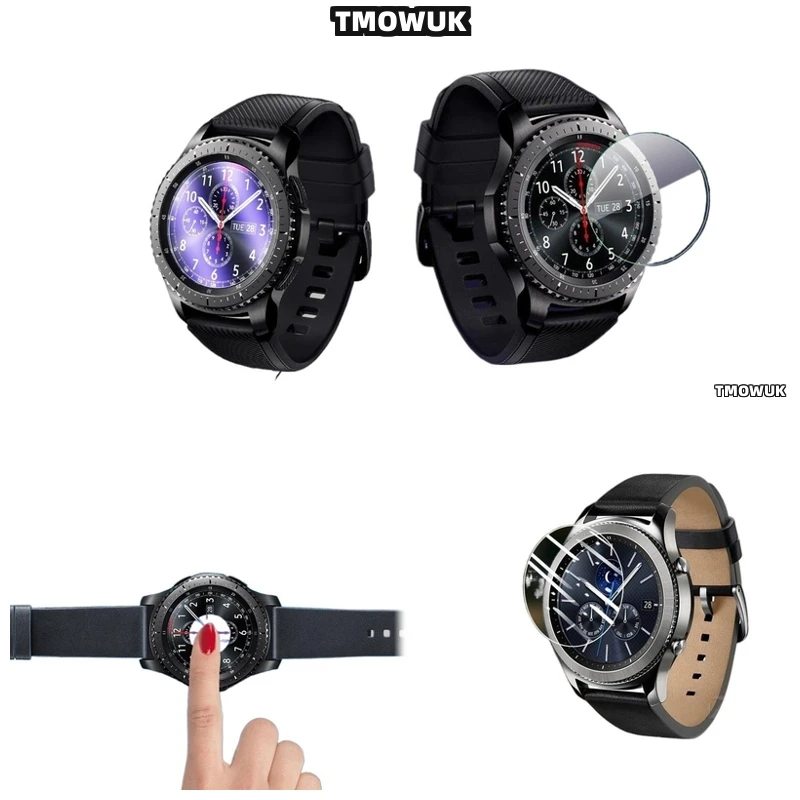 

For Samsung Gear Sport Gear 2 3 4 zero High Transparency Tempered Glass Screen protector 9H Hardness Anti-Scratch Thin