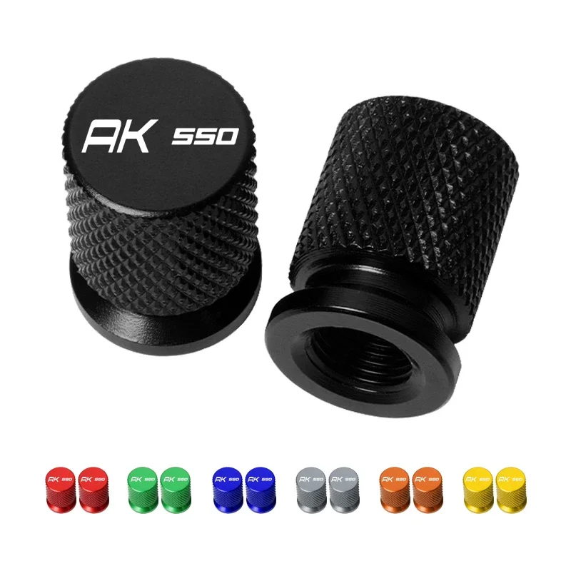 

For KYMCO AK550 AK 550 ALLYEARS 2022 2021 2020 2019 Accessories Motorcycle CNC Aluminum Tire Valve Air Port Stem Cover Caps