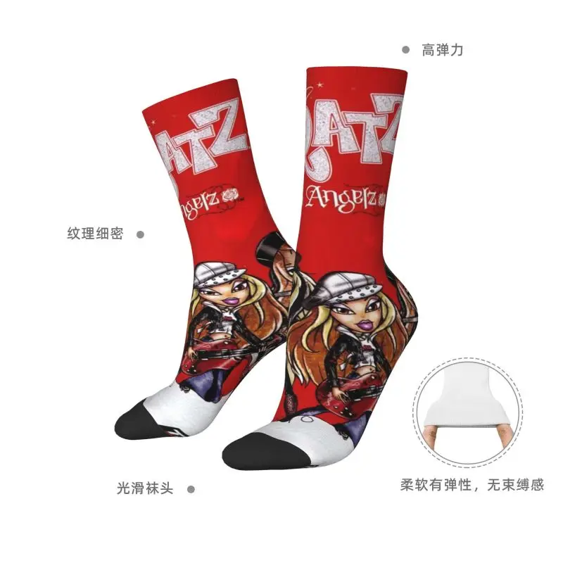 لطيف براتز روك انجليز الجوارب الرجال النساء الدافئة 3D الطباعة أنيمي مانغا التلفزيون كرة السلة الجوارب الرياضية #6
