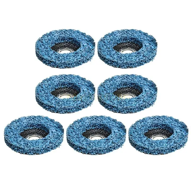

57QF Ecofriendly Nylon Sanding Discs Buffing Abrasive Pads For Multiple Surfaces Cleaning & Polishing In Low Noise Operations