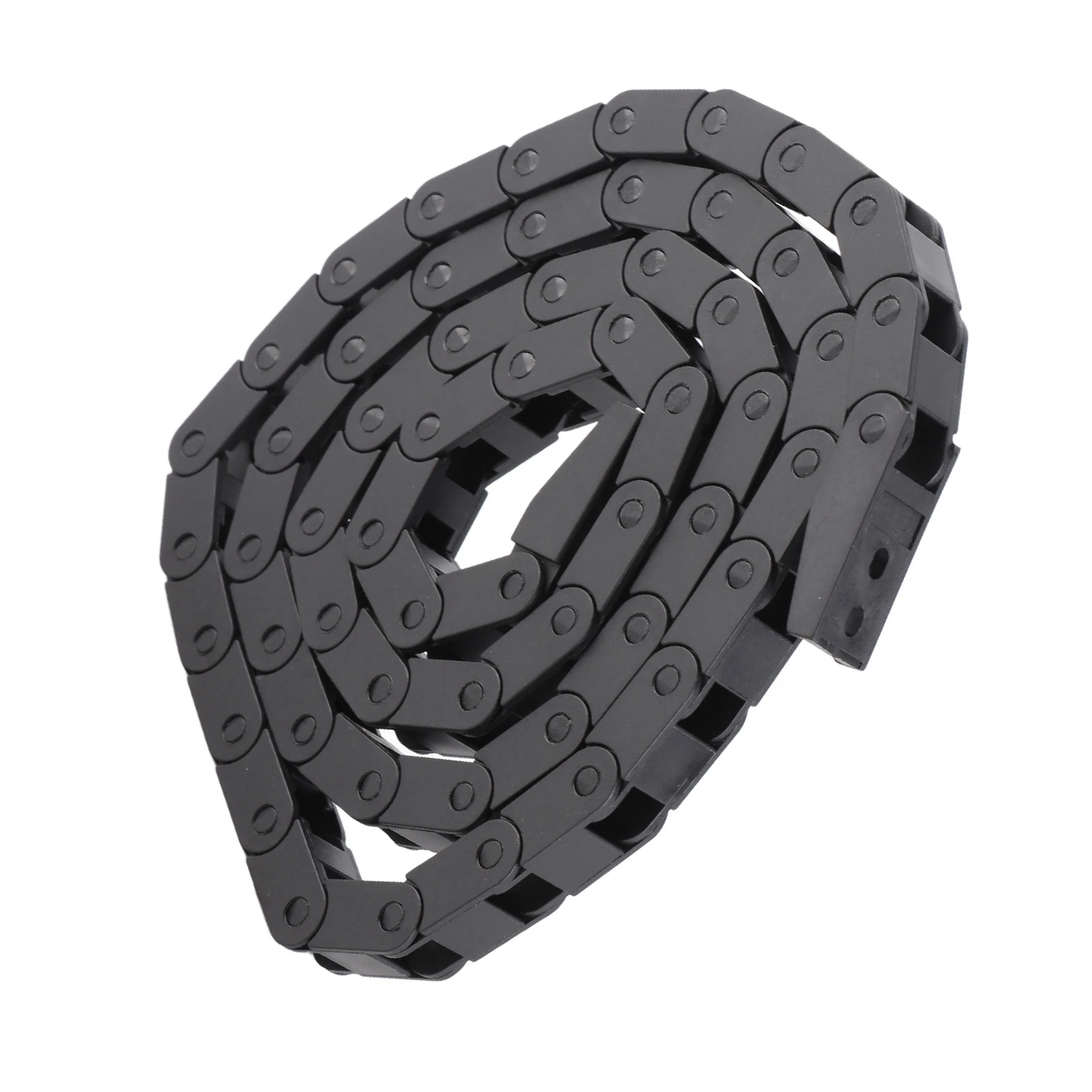 7 X 7mm Black Bridge Type Nylon Energy Drag Chain for 3D Printer CNC Machine Tool CNC Machine Tool