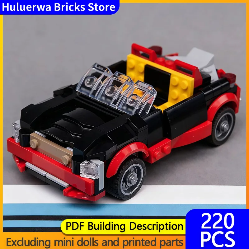 

Популярная ТВ-драма, городская модель автомобиля, MOC, строительные кирпичи, ретро-трансформер, модульная технология, детские праздничные подарки, сборная игрушка