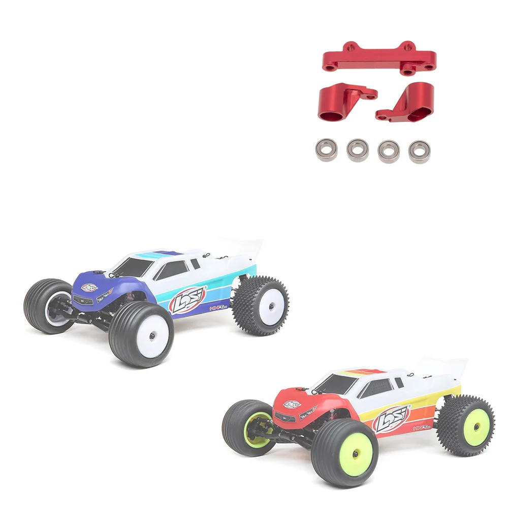 

ABUM-металлические шатуны и рулевое управление тягой в сборе для Losi 1/18 Mini-T 2.0 2WD Stadium RC Truck, детали для обновления автомобиля