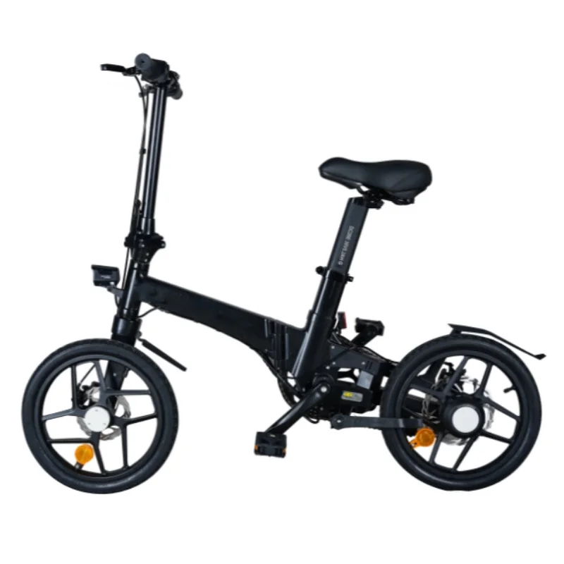 Folding Mini Electric Bikes for Adults, Portable Ebike, Waterproof, 16 Inch, 36V, 250W, Men, Women