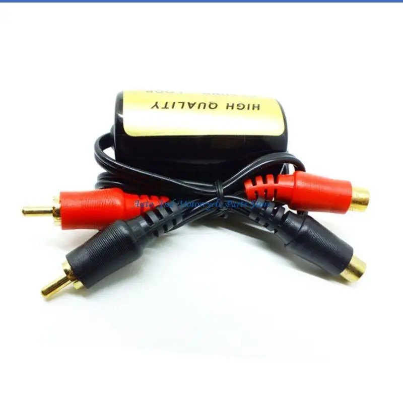 

P9FD Car RCA Noise Filter 2 Channel Ground Loop Isolator Noise
