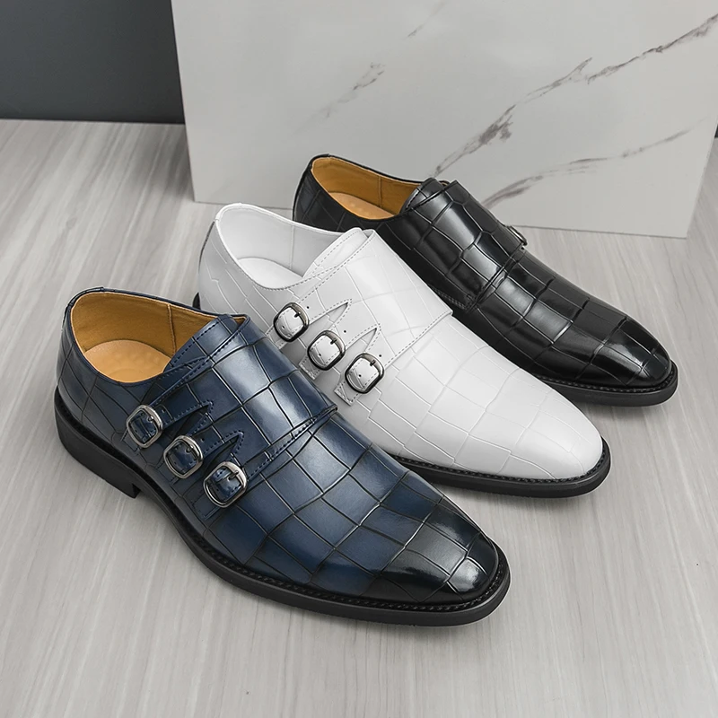 

Slip on Dress Shoes Men Oxfords Fashion Business Office Men's Shoes Classic Luxury Leather Male Suits Shoes Italian Wedding Shoe
