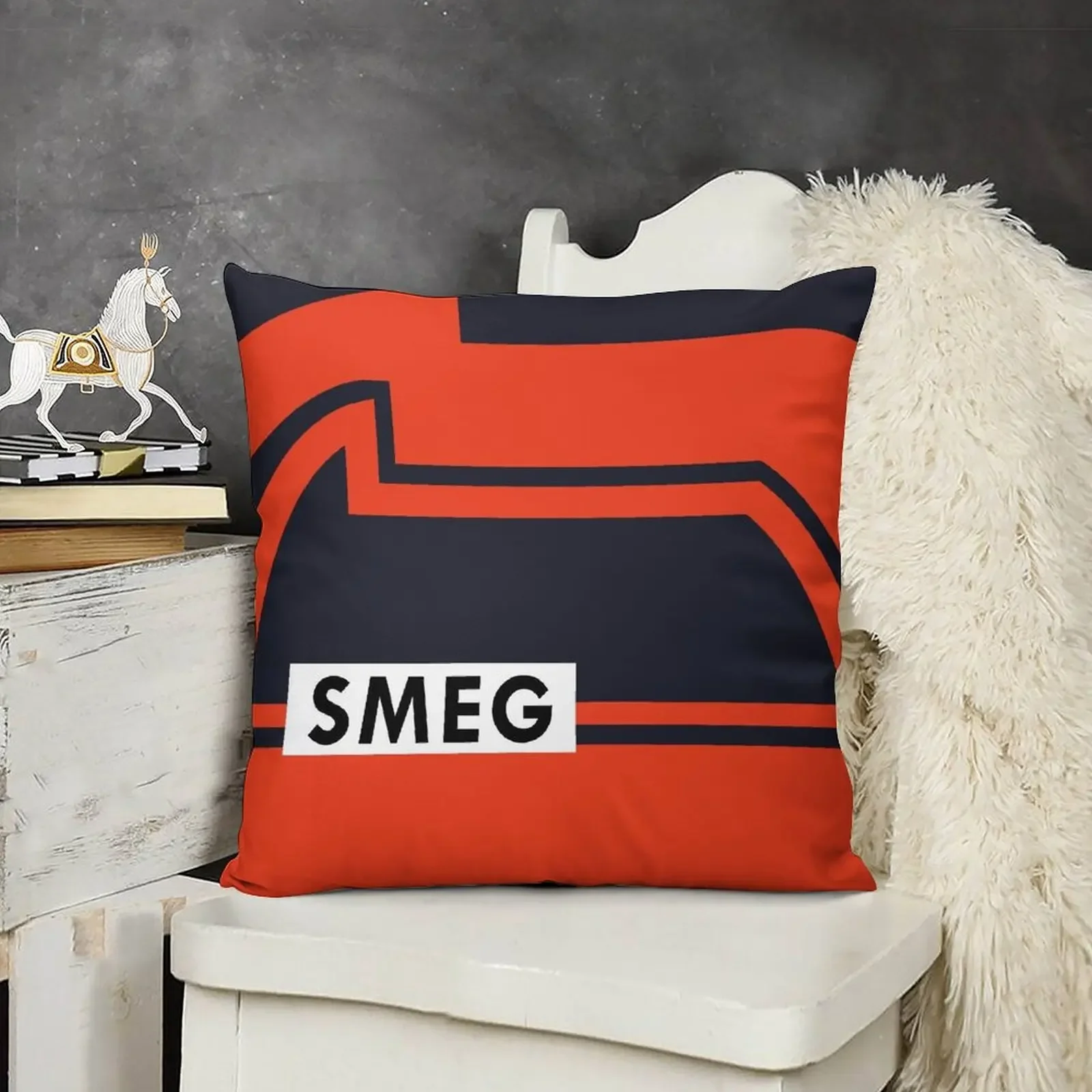 

Gilles Villeneuve helmet Throw Pillow Luxury Pillow Cover Couch Pillows Cushion Cover pillow