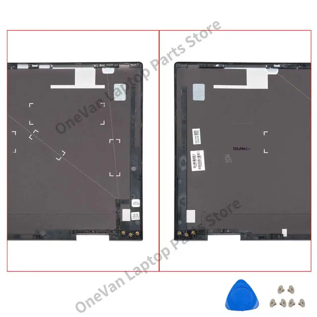 กรณีใหม่สําหรับ ENVY X360 15-ED 15M-ED 15-EE 15M-EE TPN-C149 แล็ปท็อปปกหลัง LCD ด้านหน้าบานพับ Palmrest ด้านล่าง