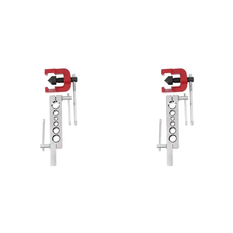 

2X Copper Tube Expander 45 Degree Flaring Tool Kit Of Copper Tube Expander For Reaming Copper Tubes And Other Pipes A