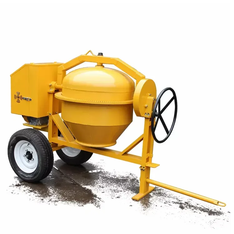 High efficiency and professional 350L 400L 500L Portable Small concrete mixer electric