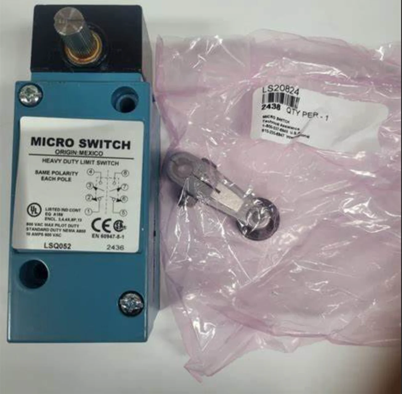 LSQ052 Honeywell Travel Switch Limit Switch New Original Genuine Fast Shipping LSQ Series