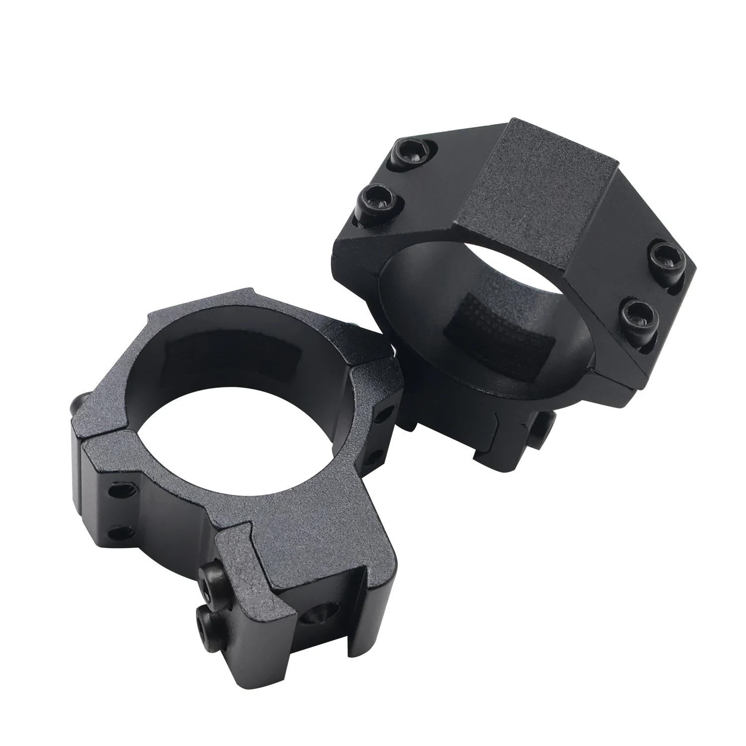 

2 шт., 30 мм, зажим для крепления прицела, оборудование для охоты и стрельбы, специальный зажим, регулируемая направляющая, металлический материал, узкая направляющая