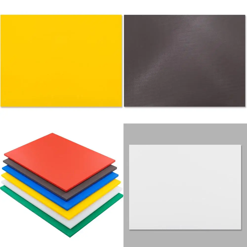 

Набор разноцветных пластиковых разделочных досок, сертифицированных NSF, 20x15x0,5 дюймов, 6 шт. в упаковке для использования на кухне