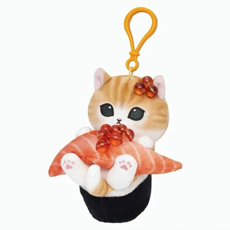 12cm gato Fushandi Shark Cat una semana serie de estado muñeco de peluche colgante llavero bolsa mochila decoraciones