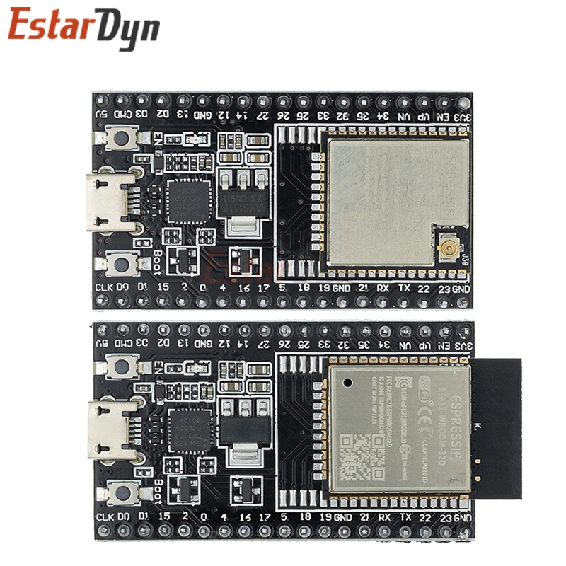 Estardyn ESP32-DevKitC Core Board ESP32 Development Board ESP32-WROOM-32D ESP32-WROOM-32U WIFI+Bluetooth IoT NodeMCU-32