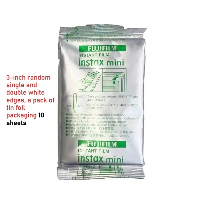 Fujifilm Instax Mini Film White Edge Photo Paper For FUJI Instant Photo Camera Mini 12/11 Mini 9 8 7s 70 EVO Link view 4