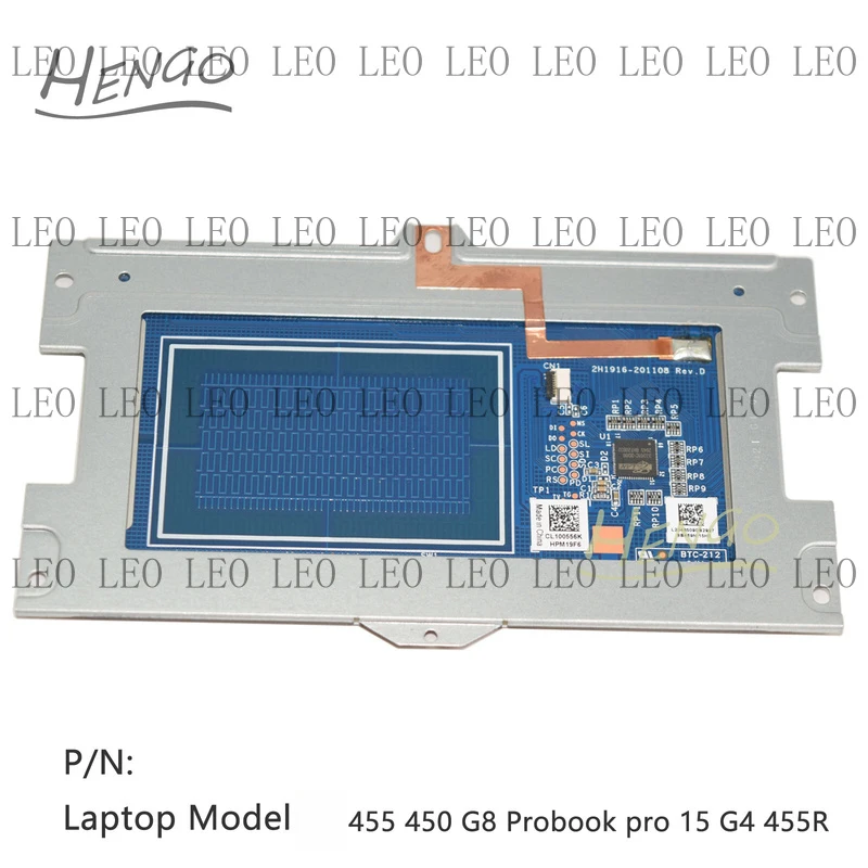 SS  New For HP 455 450 G8 Probook pro 15 G4 455R Touchpad Mousepad Trackpad SLV